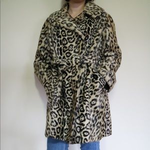 *SALE* Vintage 1960s Leopard Print Coat